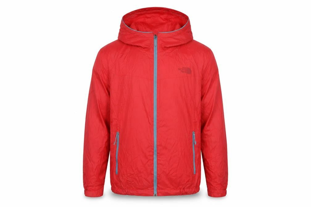 The North Face Men’s Red M Hooded Waterproof Rain Jacket