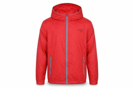 The North Face Men’s Red M Hooded Waterproof Rain Jacket