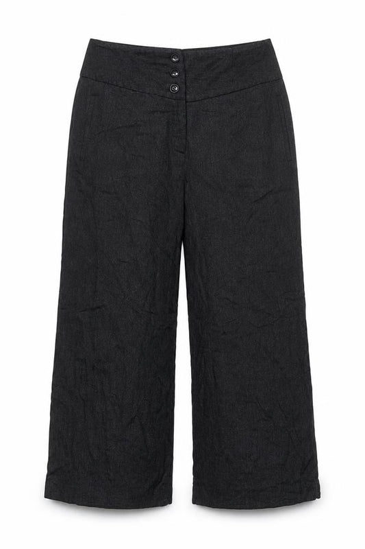 Marks and Spencer Autograph Women's Grey UK 16 Wide-Leg Trousers