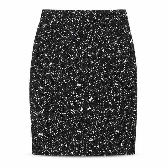 L.K.Bennett Women’s Black Geometric Pencil Skirt UK 8 Knee Length