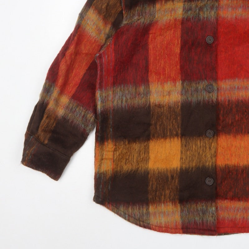 Primark Women’s Multicoloured Plaid Shacket Jacket M UK 12/14