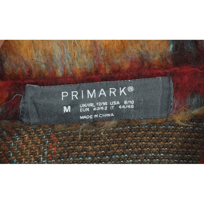 Primark Women’s Multicoloured Plaid Shacket Jacket M UK 12/14