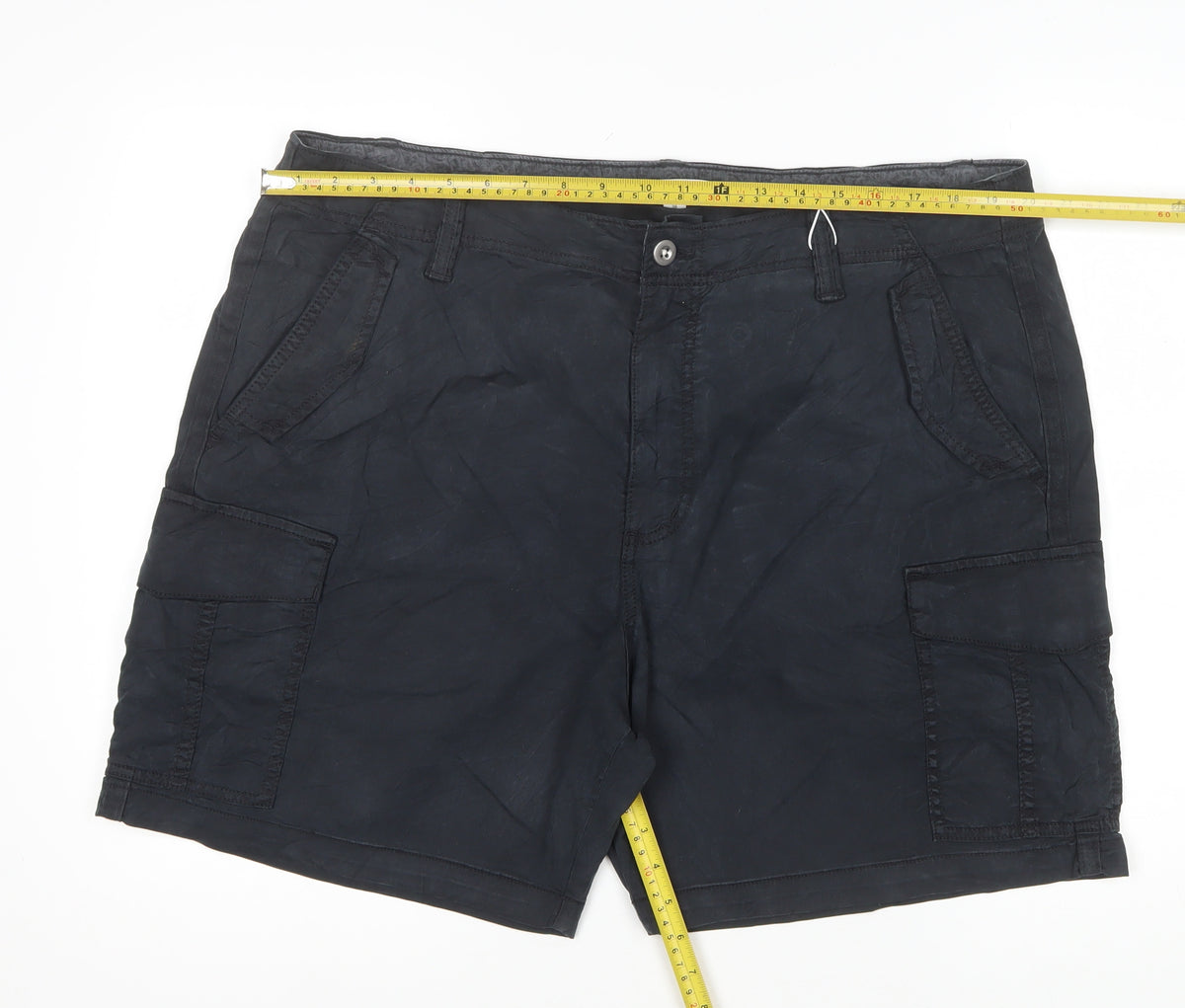 Marks & Spencer Women's Black UK 20 Cargo Casual Shorts