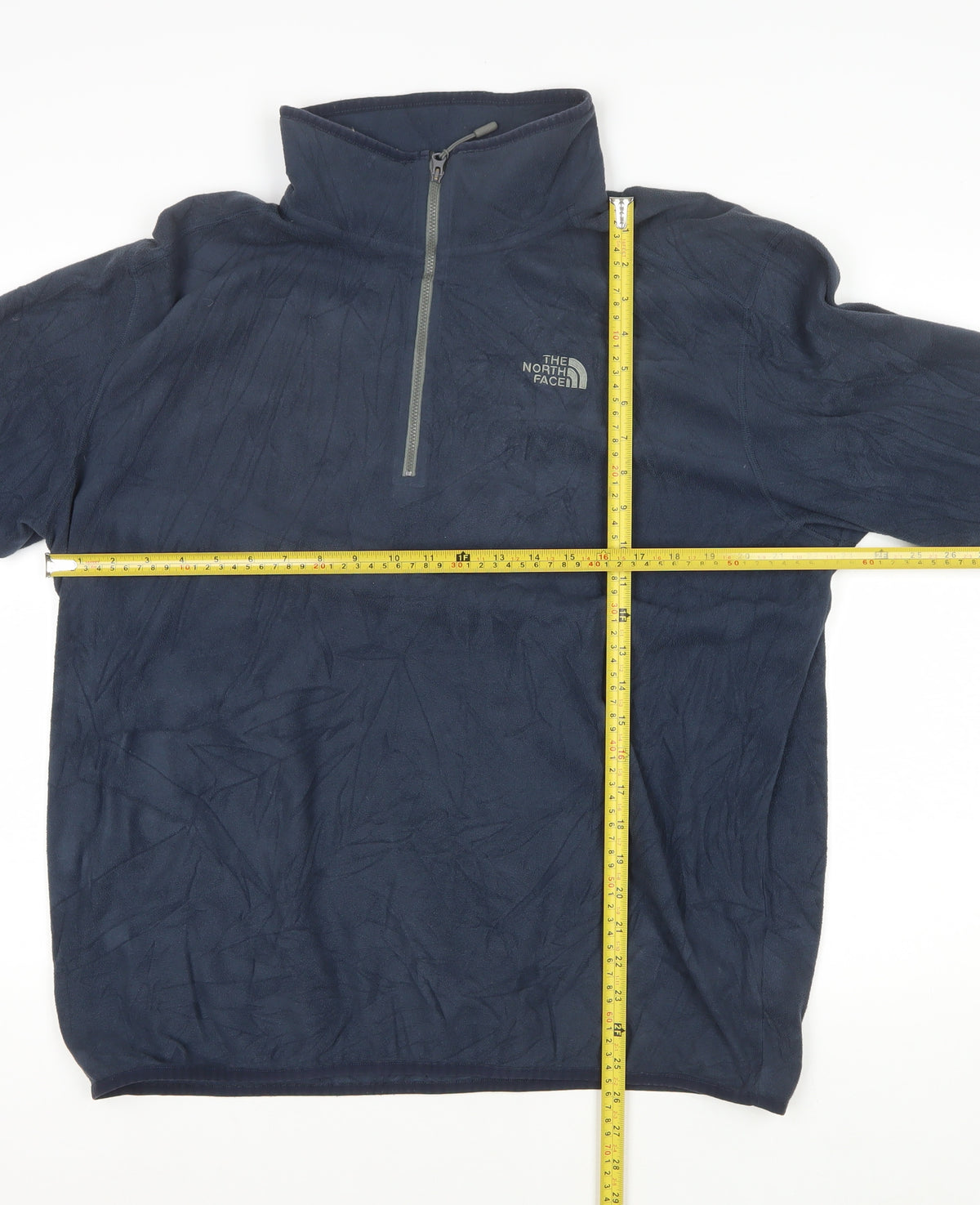 The North Face Men’s Blue XL 1/4 Zip Fleece Pullover Outdoor