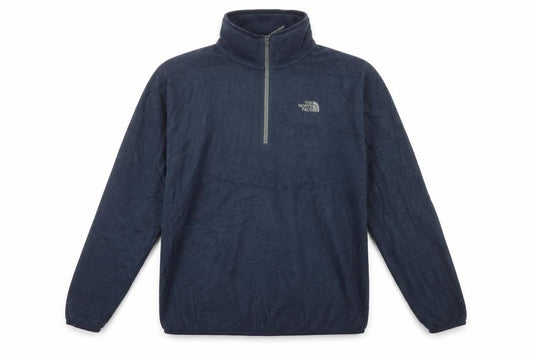 The North Face Men’s Blue XL 1/4 Zip Fleece Pullover Outdoor