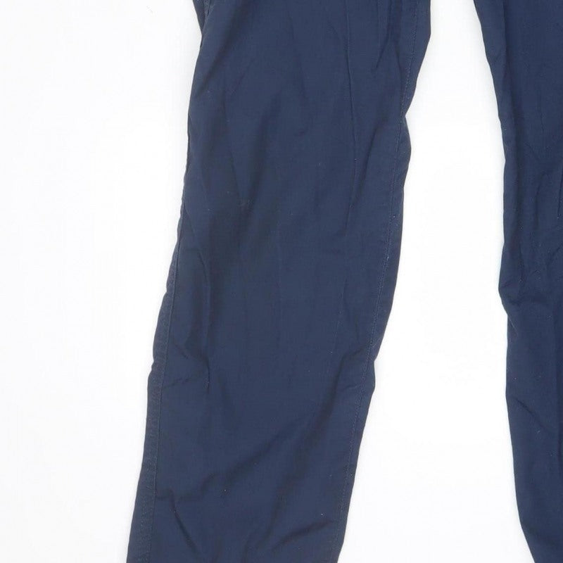 Craghoppers Women’s Blue UK 8 Cargo Trousers Polyester Cotton