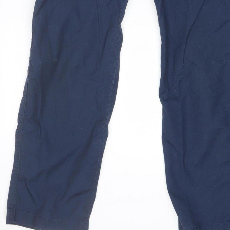Craghoppers Women’s Blue UK 8 Cargo Trousers Polyester Cotton