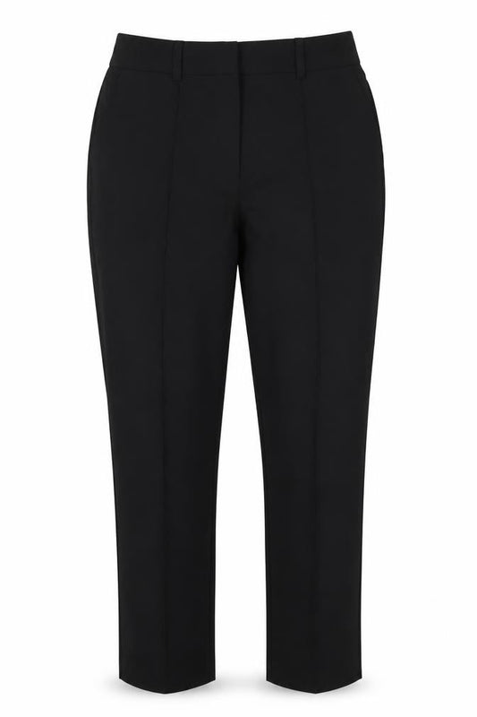 ASOS Women’s Black UK 10 High Rise Tapered Tailored Trousers