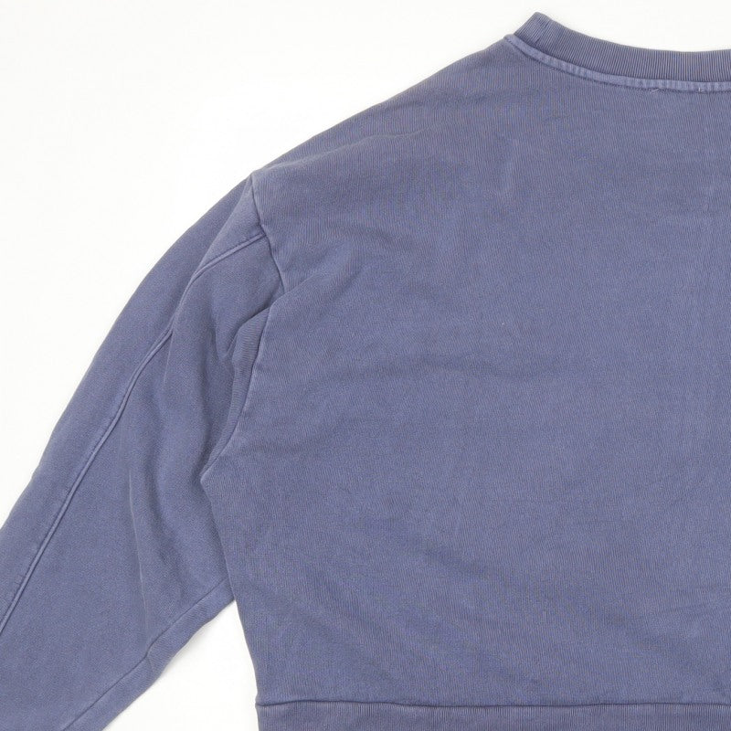 Levi's Men’s Blue L Embroidered Logo Crew Neck Pullover Sweatshirt