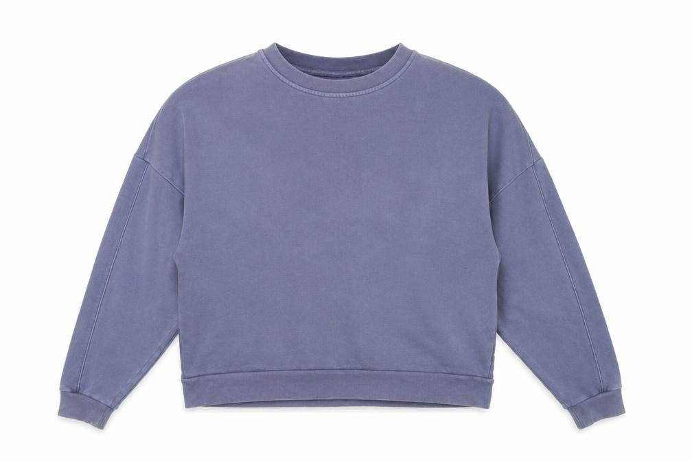 Levi's Men’s Blue L Embroidered Logo Crew Neck Pullover Sweatshirt