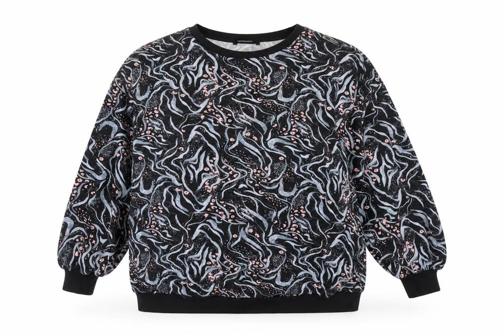 Kaleidoscope Women Multicoloured UK 16 Crew Neck Pullover Sweatshirt