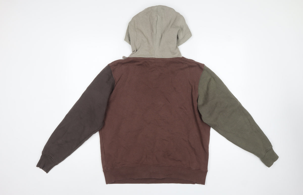 Nike Women’s Multicolour S Colourblock Pullover Hoodie Logo