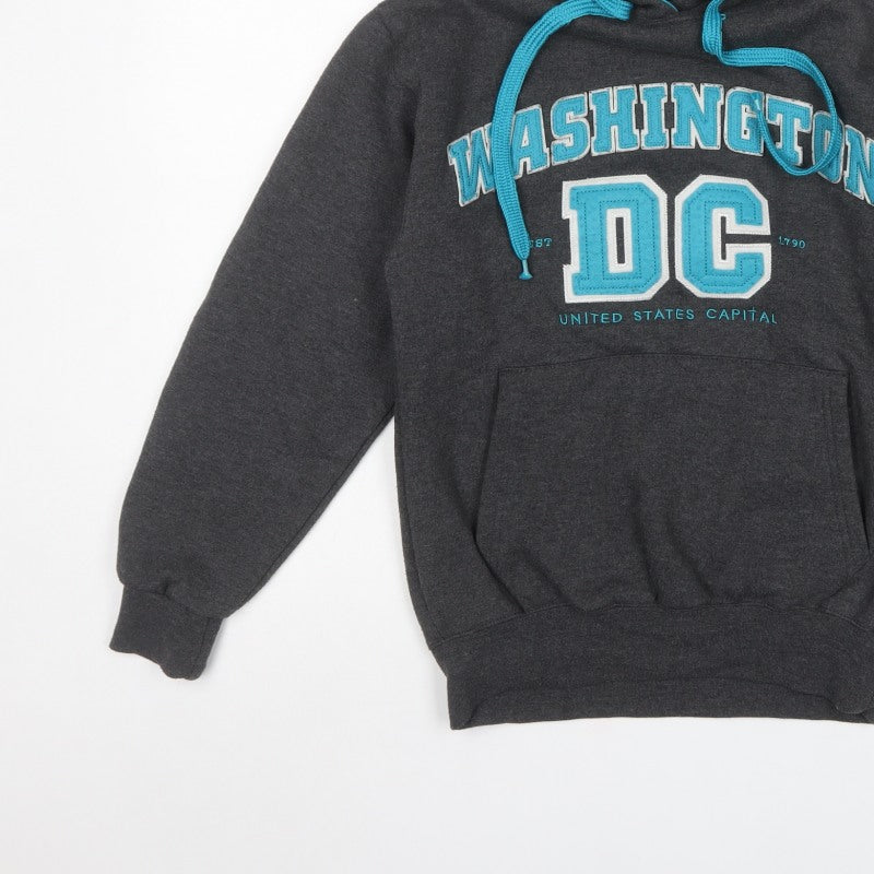 DC Women’s Grey Washington DC Graphic Pullover Hoodie Size S
