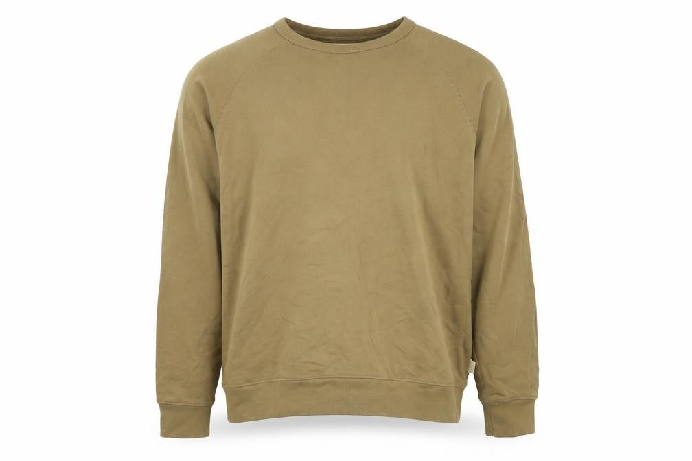 Marks and Spencer Men’s Beige L Crew Neck Pullover Sweatshirt