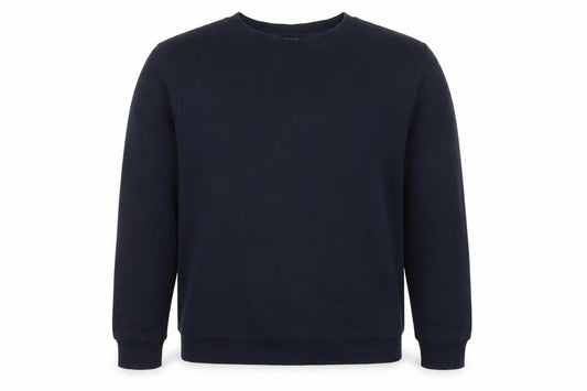 New Look Men’s Blue XS Crew Neck Pullover Sweatshirt