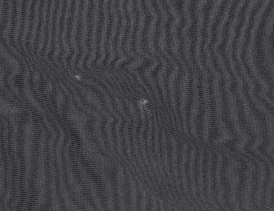 UNIQLO Women Black S Pullover Hoodie Drawstring Cotton Pockets