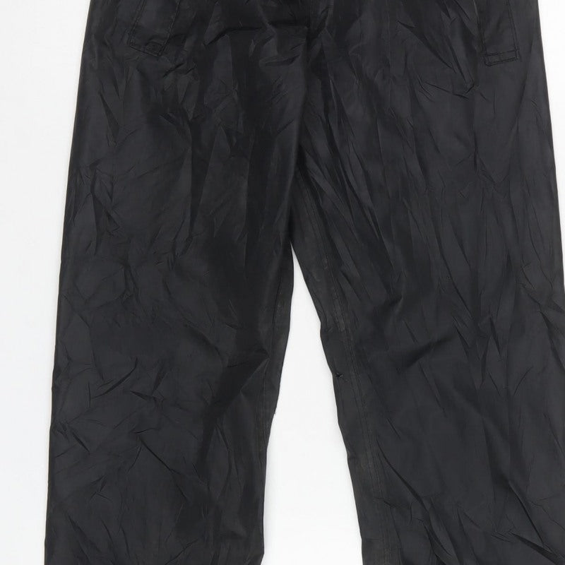 Regatta Professional Boys Black 9-10 Years Windbreaker Trousers
