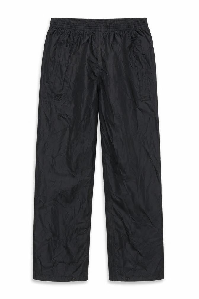 Regatta Professional Boys Black 9-10 Years Windbreaker Trousers