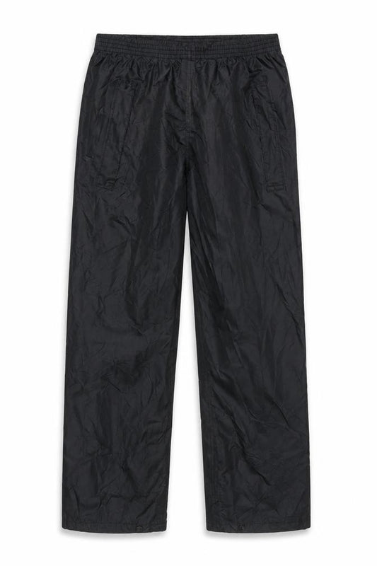Regatta Professional Boys Black 9-10 Years Windbreaker Trousers