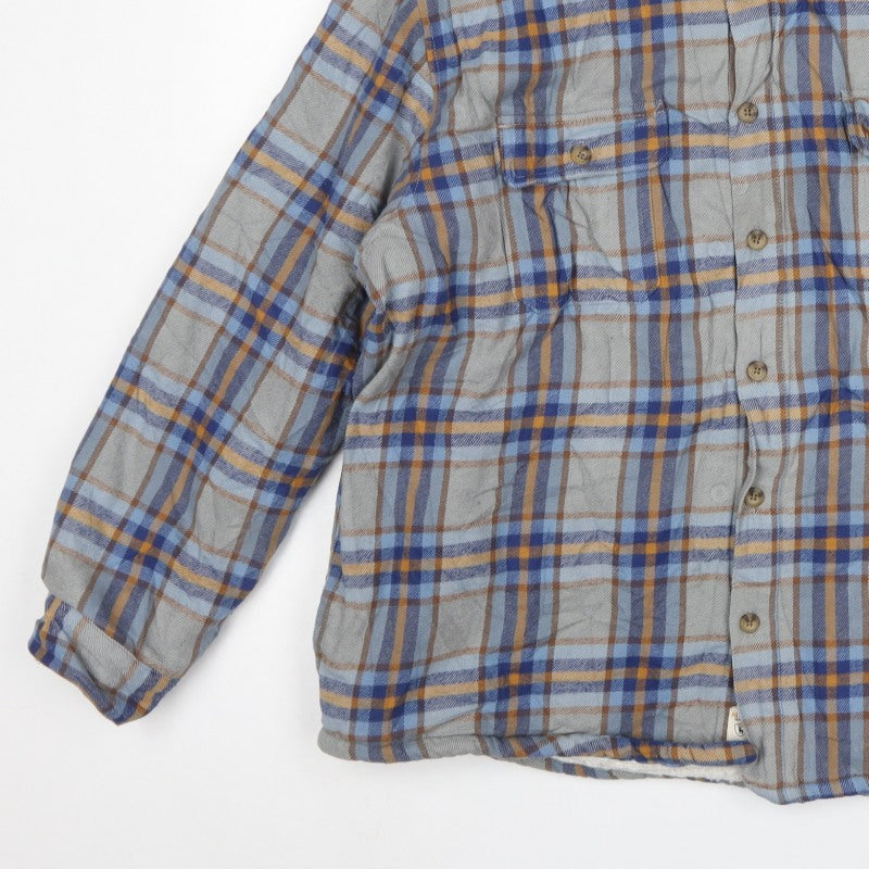 PG Field Heritage Men's Multicoloured 2XL Plaid Fleece Lined Jacket