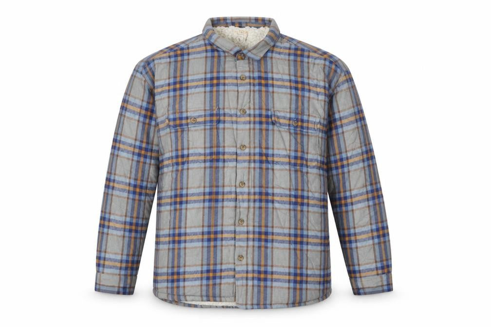 PG Field Heritage Men's Multicoloured 2XL Plaid Fleece Lined Jacket