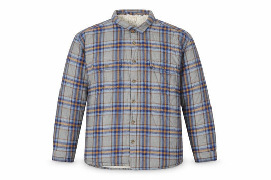 PG Field Heritage Men's Multicoloured 2XL Plaid Fleece Lined Jacket