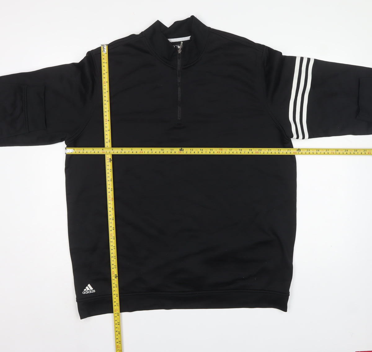Adidas Men’s Black XL Climalite 1/4 Zip Golf Sweatshirt
