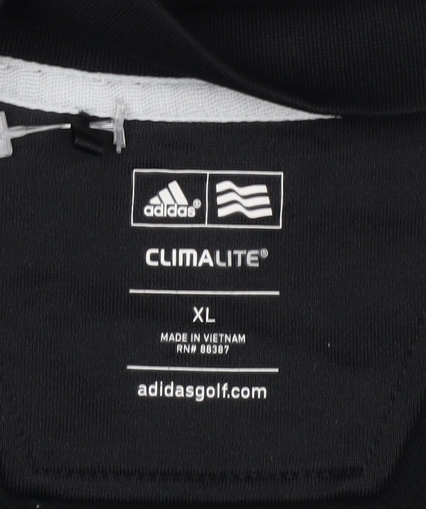 Adidas Men’s Black XL Climalite 1/4 Zip Golf Sweatshirt