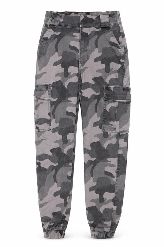 Hollister Women’s Grey Camo XS Ultra High Rise Mom Jeans Cargo