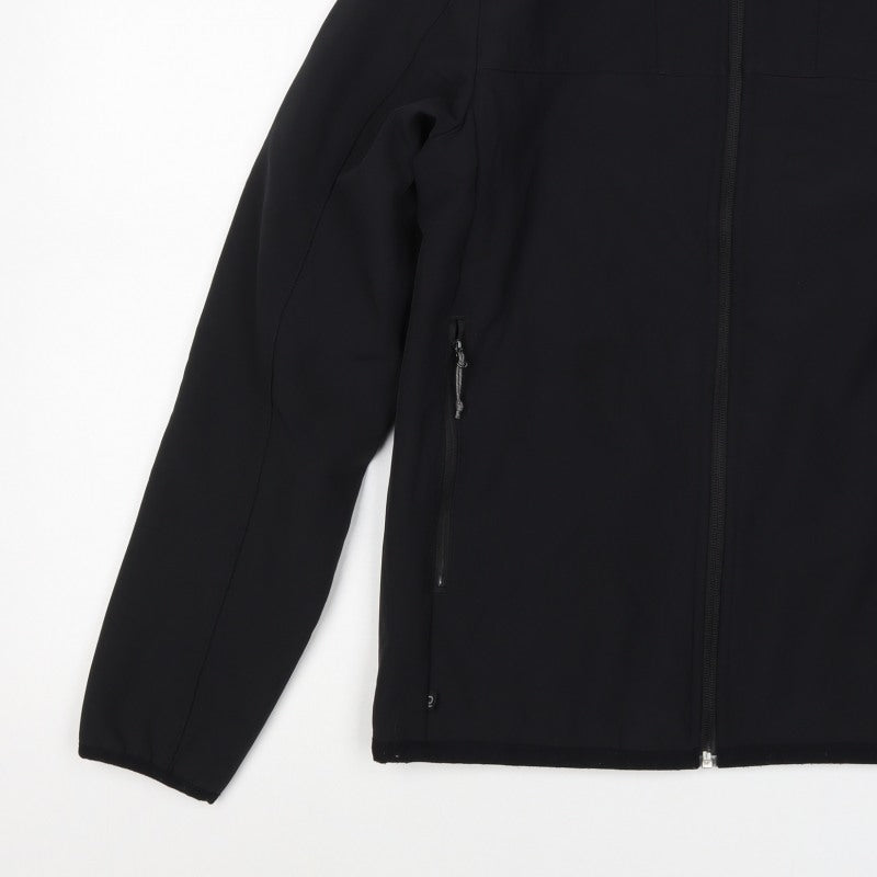 Decathlon Mens Black M Softshell Full Zip Hiking Jacket