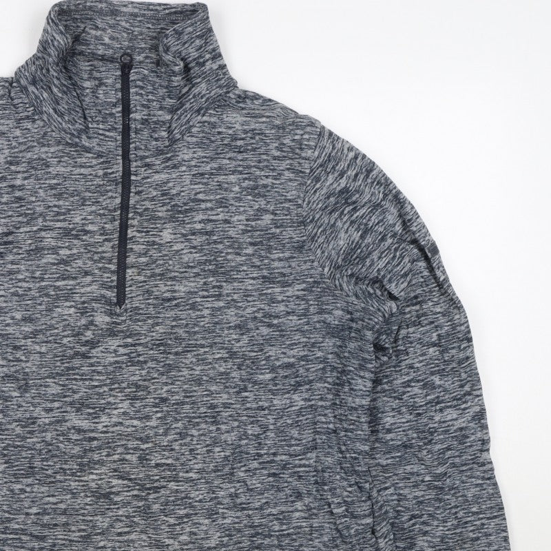 Regatta Women’s Grey UK 16 1/4 Zip High Neck Pullover Sweatshirt