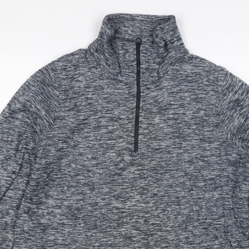 Regatta Women’s Grey UK 16 1/4 Zip High Neck Pullover Sweatshirt