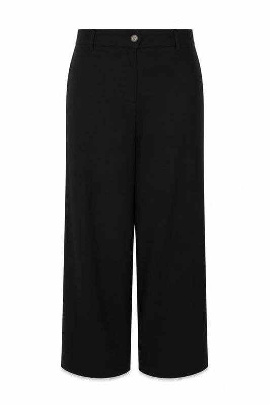 Marks & Spencer Women’s Black UK 16 Long Straight Tailored Trousers