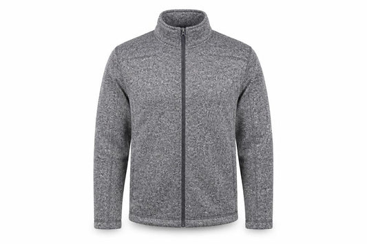 Tog 24 Men’s Grey XL Full Zip Fleece Jacket Outdoor Walking