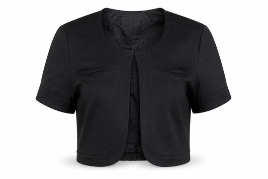 Marks & Spencer Autograph Women Black UK 8 Short Sleeve Suit Jacket