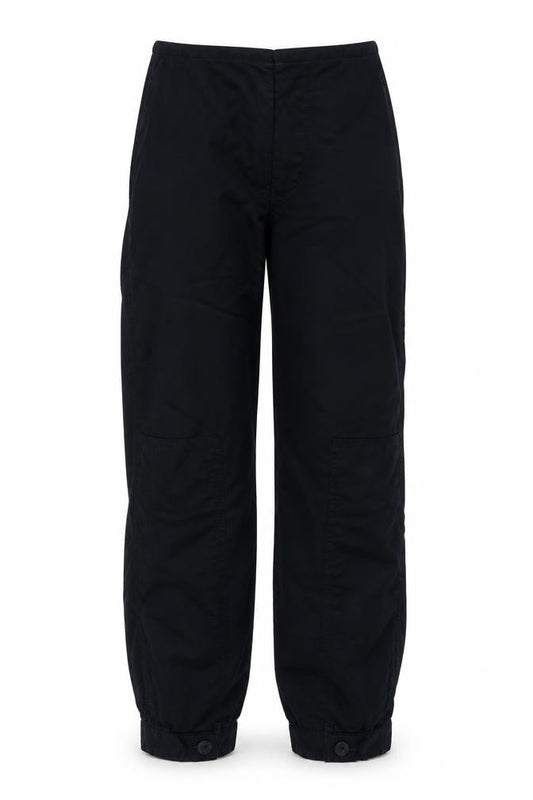 Marks and Spencer Women's Black UK 10 Short Cargo Trousers Pockets