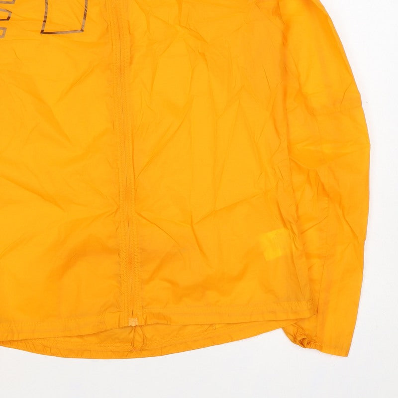 Newline Men’s Orange S Lightweight Full Zip Windbreaker Jacket