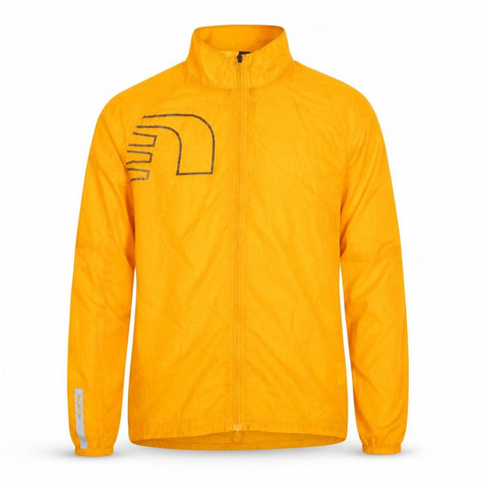Newline Men’s Orange S Lightweight Full Zip Windbreaker Jacket