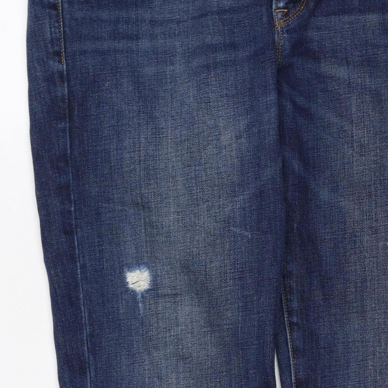 Gap 1969 Men’s Blue 30x32 Straight Distressed Cotton Jeans