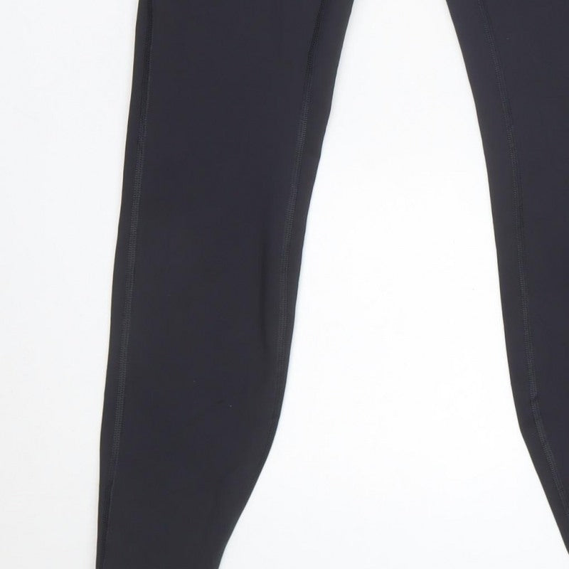 Goodmove Women’s Black UK 10 Track Pants Drawstring Zip Pocket
