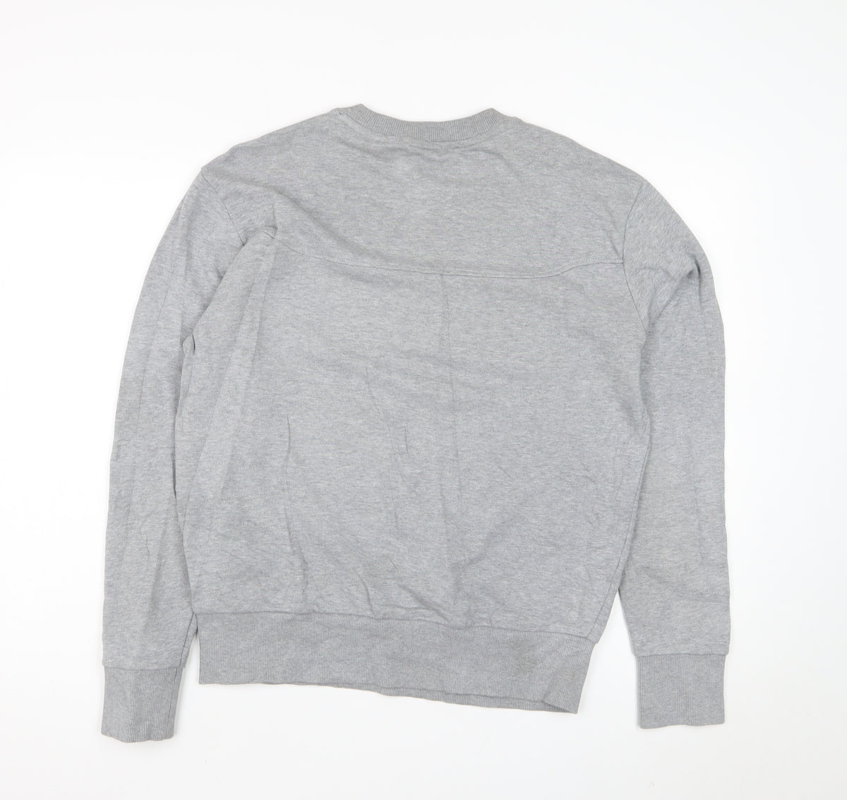 BOSS Men’s Grey Size S Crew Neck Pullover Sweatshirt