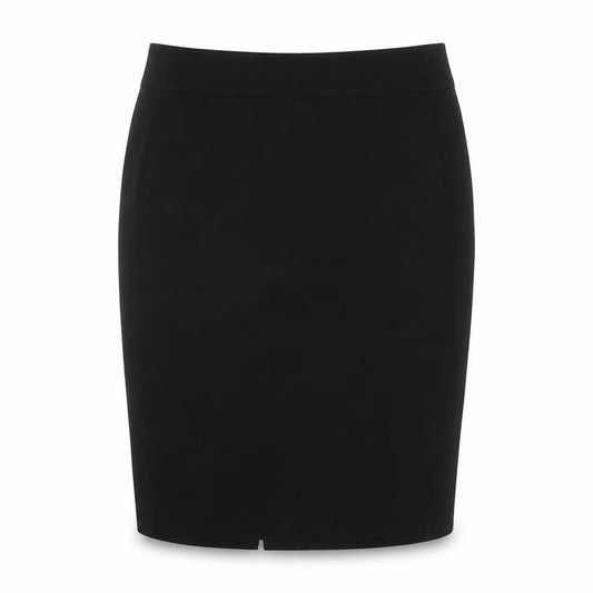 Betty Barclay Women Black UK 12 Straight Pencil Knee Skirt Lined