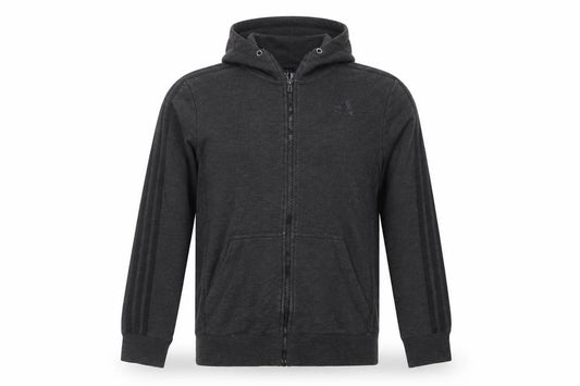 Adidas Men’s Black S Full Zip Climalite Hooded Sports Hoodie