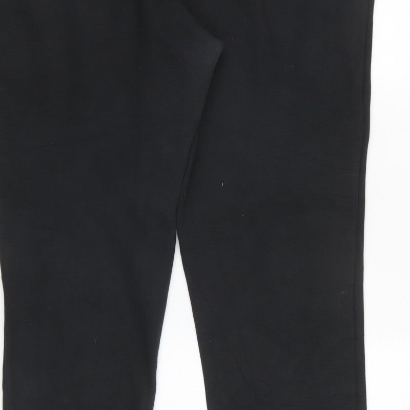 Puma Unisex Adults Black 2XL Jogger Sweatpants Logo Pockets