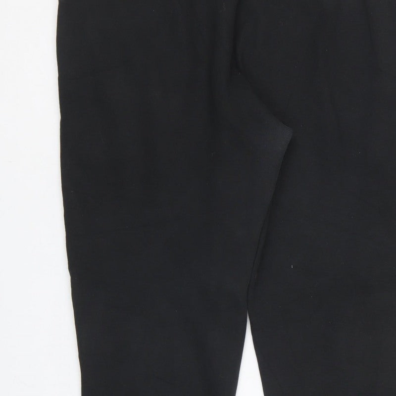 Puma Unisex Adults Black 2XL Jogger Sweatpants Logo Pockets