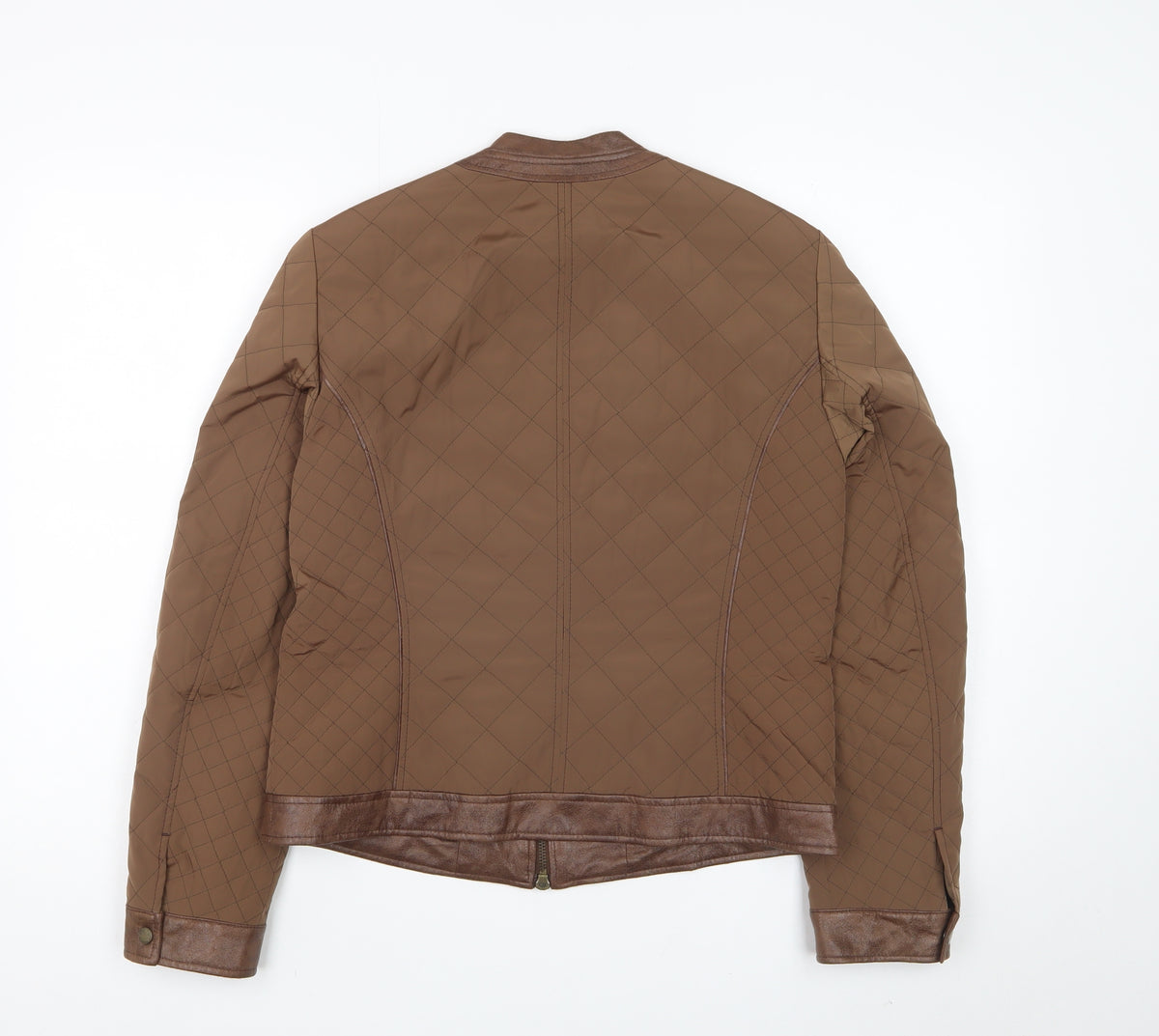 Bianca Women’s Brown UK 10 Quilted Short Padded Jacket