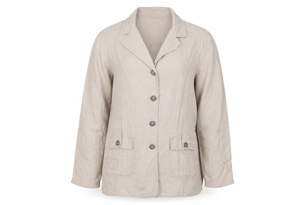 LC Waikiki Men’s Beige Size 46 Lightweight Button Jacket
