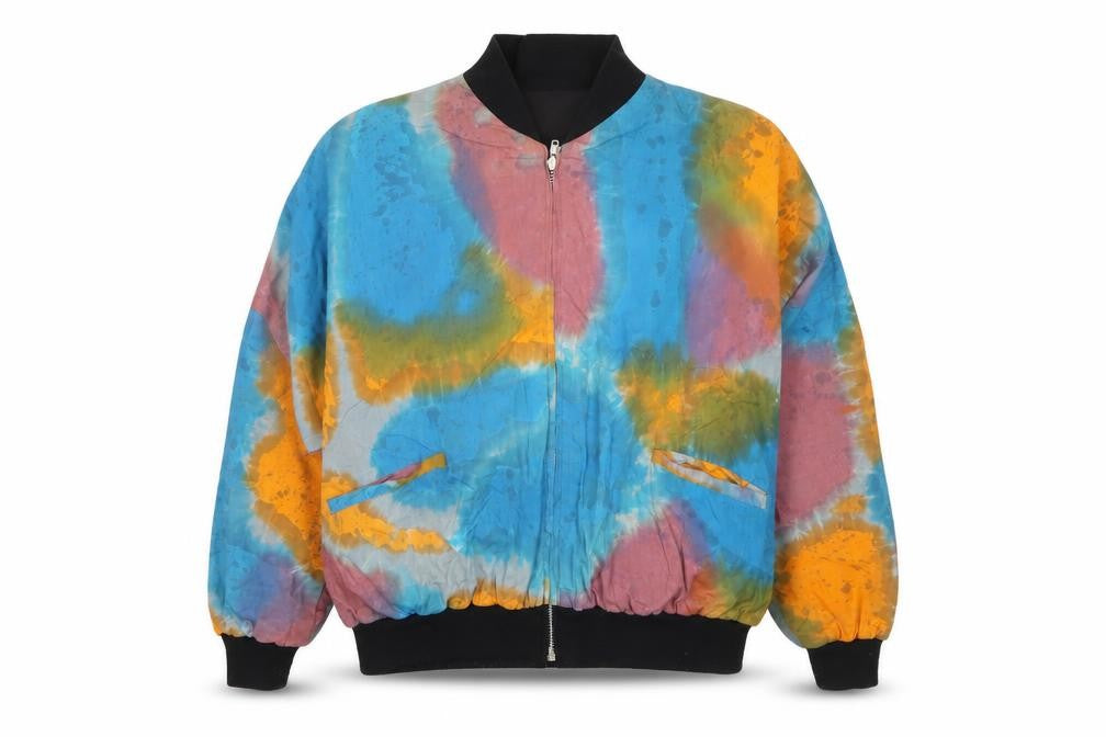 Mata Hari Women’s Multicoloured Cotton Bomber Jacket Size M