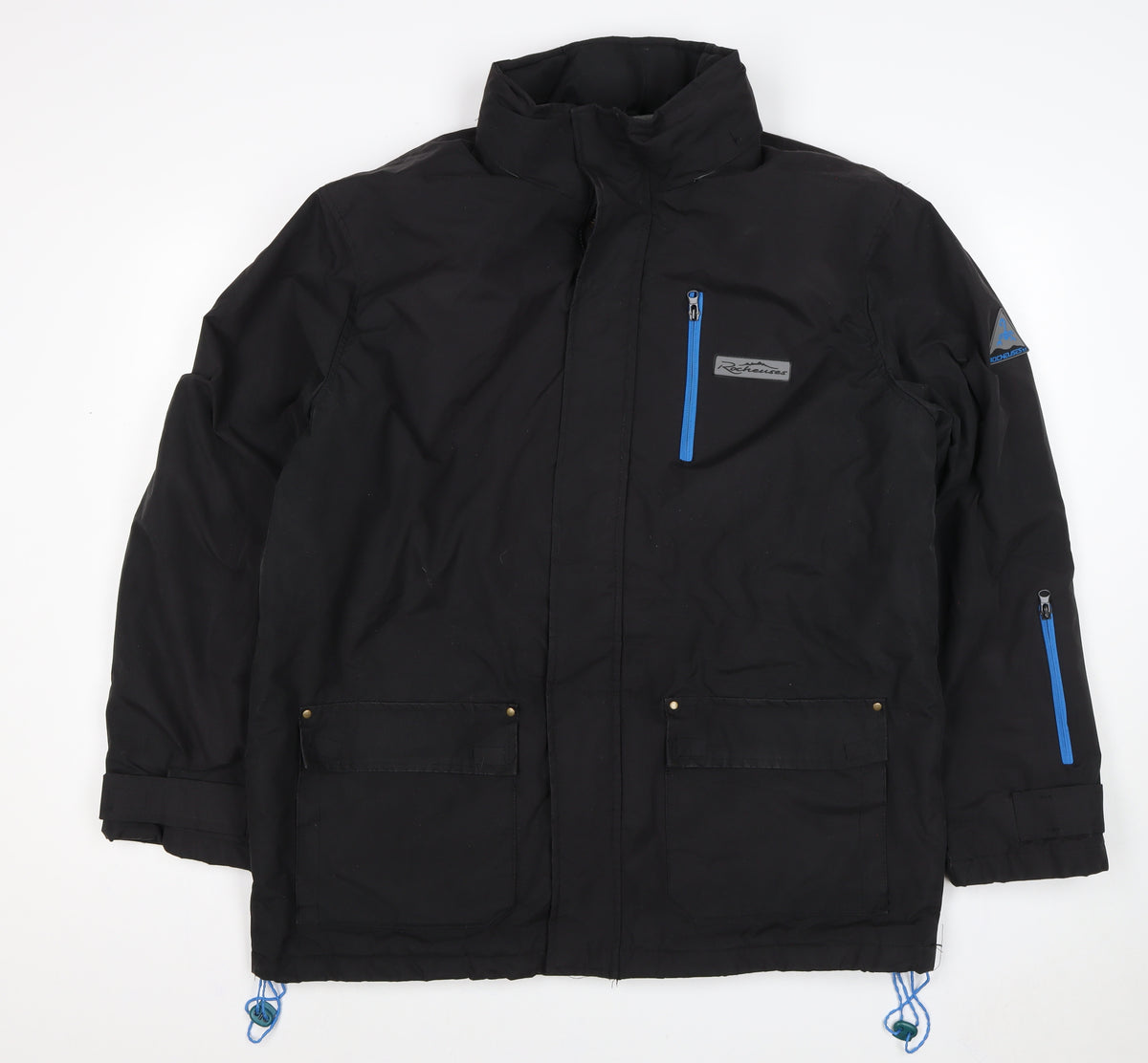 Atlas for Men Men's Black XL Ski Jacket Padded Full Zip