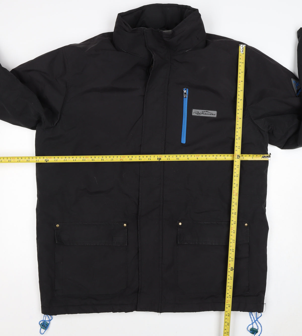 Atlas for Men Men's Black XL Ski Jacket Padded Full Zip